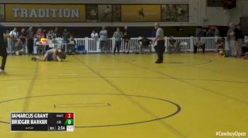 184 3rd Place - Jamarcus Grant, Unattached vs Bridger Barker, Air Force