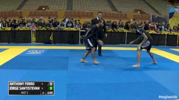 Anthony Ferro vs Jorge Santistevan 2016 IBJJF No-Gi World Championships