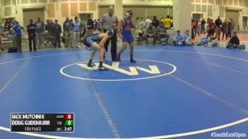 141-FS 5th Place - Jack Mutchnik, American University vs Doug Gudenburr, The Citadel