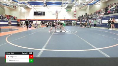 145 lbs Cons. Semi - Neveah Vogt, Pontiac vs Lauren Piquard, Geneseo