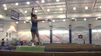 Telah Black Second Half on Beam - Auburn Fall Visit 2016