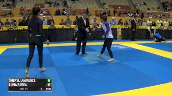 Sheryl Lawrence vs Luna Barea 2016 IBJJF No-Gi World Championships