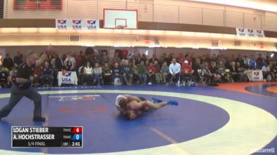 61kg 1/4 Final - Logan Stieber, Titan Mercury vs Andrew Hochstrasser, Titan Mercury