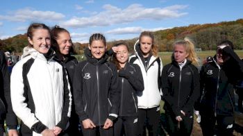 Providence women after winning NCAA northeast