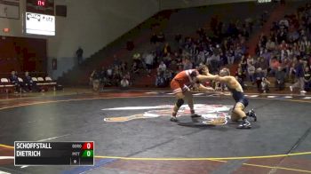 174 lbs Ty Schoffstall, Edinboro vs Christian Dietrich, Pitt