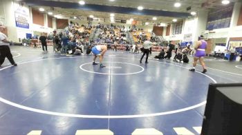 285 lbs 1st Place Match - CODY MERRILL, Gilroy vs Jose Morales, Lemoore