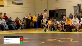 149 lbs Josh Reyes, Oregon State vs Jaron Jensen, Wyoming