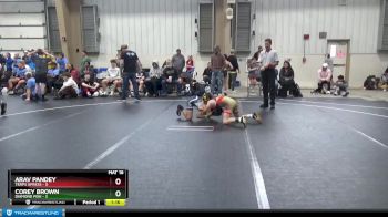 76 lbs Round 4 (8 Team) - Corey Brown, Diamond Fish vs Arav Pandey, Terps Xpress
