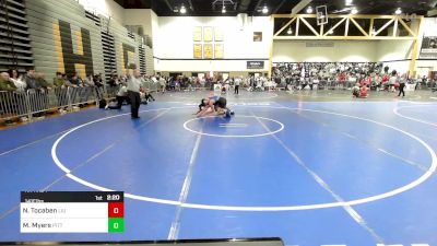 141E lbs Rr Rnd 1 - Noah Tocaben, Liu vs Mason Myers, Pitt-Johnstown