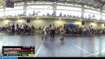 126 lbs 5th Place Match - Alejandro Ramirez, Indiana vs Dylan Bennett, Midwest Xtreme Wrestling