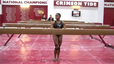 Kiana Winston Hits Phenomenal Beam Set - Alabama Fall Visit 2016