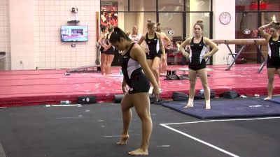 Sabrina Vega Floor Routine - Georgia Fall Visit 2016