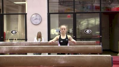 Hayley Sanders Beam Routine - Georgia Fall Visit 2016