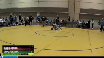 123 lbs Round 4 (6 Team) - Adrian Morales, South Dade Gladiators vs Gabriel Herrero, Cypress Bay