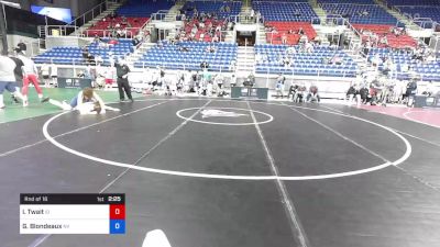 182 lbs Rnd Of 16 - Isaiah Twait, Idaho vs Gavin Blondeaux, Nevada