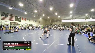 157 lbs Cons. Round 3 - Maddux Hintz, Green River Grapplers vs Shepard Stephens, Sanderson Wrestling Academy