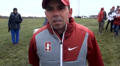 Stanford head coach Chris Miltenberg after three straight podium finishes