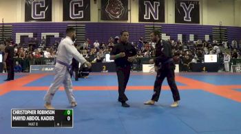 Mayid Abdol Kadar vs Christopher Robinson IBJJF 2016 New York BJJ Pro