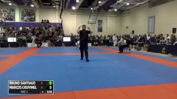 Bruno Santiago vs Marcos Cruvinel IBJJF 2016 New York BJJ Pro