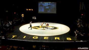 285 lbs Austin Myers, Missouri vs Ty Walz, VT