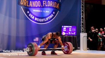 Yadier Quesada Goes 151/187 At The AO