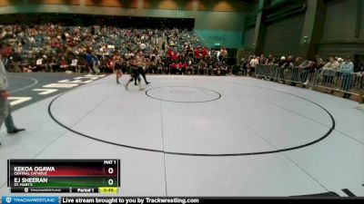 120 lbs Cons. Round 7 - Kekoa Ogawa, Central Catholic vs Ej Sheeran, St. Mary`s