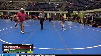 105 lbs Round 5 - Kenzie Wignall, Team Apex vs Joslyn Swanson, Siouxland Wrestling Academy