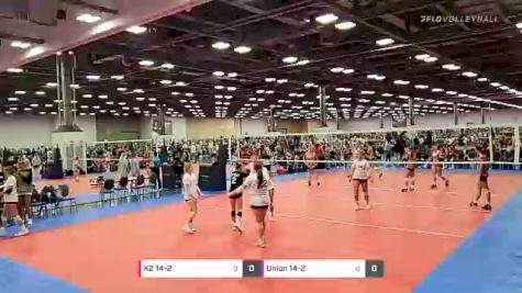 K2 14-2 vs Union 14-2 - 2022 JVA Summerfest presented by Nike