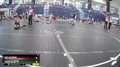 75 lbs Round 2 (3 Team) - Lachlan Smith, Carolina Reapers vs Jay Lalonde, South Paulding Jr Spartans