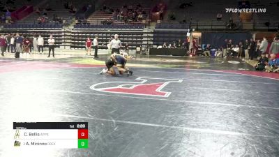 125 lbs Consolation - Chad Bellis, Appalachian State vs Antonio Mininno, Drexel