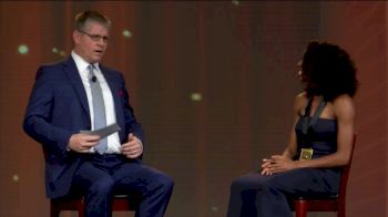 ESPN's John Anderson tests Courtney Okolo