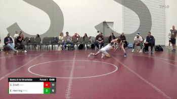 90 lbs Semis & 1st Wrestleback (8 Team) - Cason Craft, Roundtree Wrestling Academy vs Eli Herring, M2 Blue (NJ)