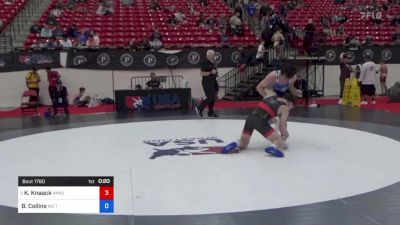 71 kg Rnd Of 16 - Kyler Knaack, Immortal Athletics WC vs Brady Collins, M2 Training Center