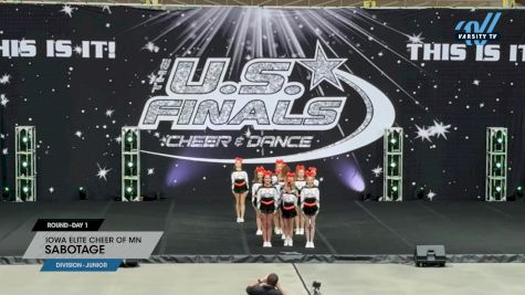 Iowa Elite Cheer of MN - SABOTAGE [2024 L2 Junior Day 1] 2024 The U.S. Finals: Des Moines
