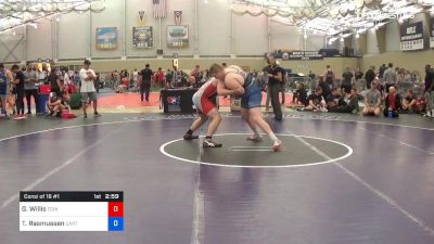 125 kg Consi Of 16 #1 - Gaige Willis, Edinboro vs Trevor Rasmussen, Stanford - California RTC