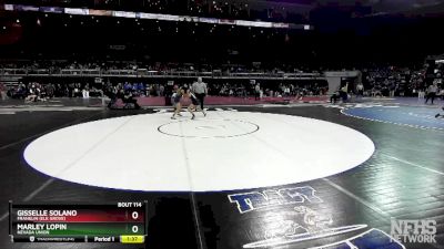 101 lbs Quarterfinal - Gisselle Solano, Franklin (Elk Grove) vs Marley Lopin, Nevada Union