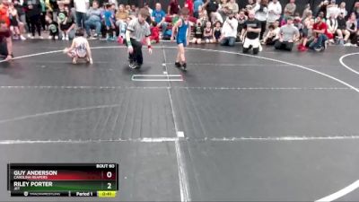 59 lbs Round 3 - Guy Anderson, Carolina Reapers vs Riley Porter, JET