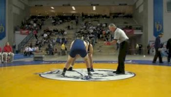 215lbs Ben Krakower Blair Academy- vs. Jon Weber Christiansburg-