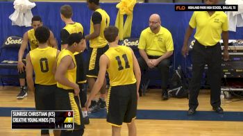 Sunrise Christian Academy (KS) vs. Creating Young Minds (TX) | 12.17.16 | National Hoopfest (Dallas)