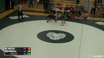 182 3rd Place - Eli Wilson, Nauset vs Joe Pomella, Marshfield