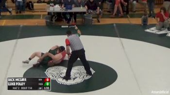 195 Finals - Jack McGirr, Hingham vs Luke Foley, Marshfield