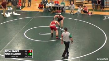 220 5th Place - Bryan Daviage, Carver vs Wade McGilvray, Plymouth South