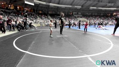 55 lbs Quarterfinal - Luke Olsen, Mojo Grappling Academy vs Barrett Ellis, Salina Wrestling Club