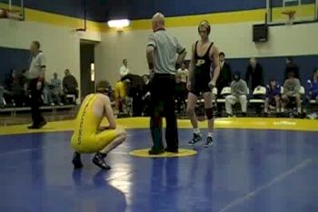 133lbs- Jake Fleckenstien (Purdue) VS Paul Rose (Notre Dame College)