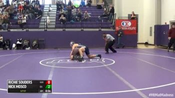 195 5th Place - Richie Souders, Haverford vs Nick Mosco, Blair Academy