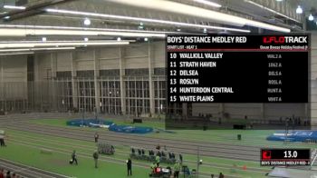 Boy's Distance Medley Relay Red, Round 1 Heat 1