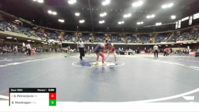 125 lbs Quarterfinal - Sofia Petronijevic, MORTON - Berwyn-Cicero vs Brithany Mondragon, Addison Trail