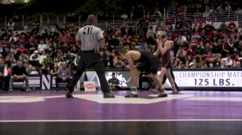 125 m Final, Thomas Gilman, IOWA vsTim Lambert, NEB