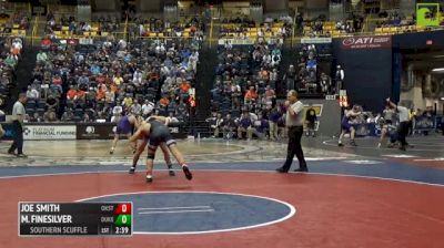 157 Quarter-Finals - Joe Smith, Oklahoma State vs Mitch Finesilver, Duke