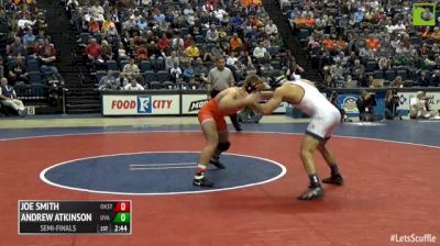 157 Semi-Finals - Joe Smith, Oklahoma State vs Andrew Atkinson, Virginia